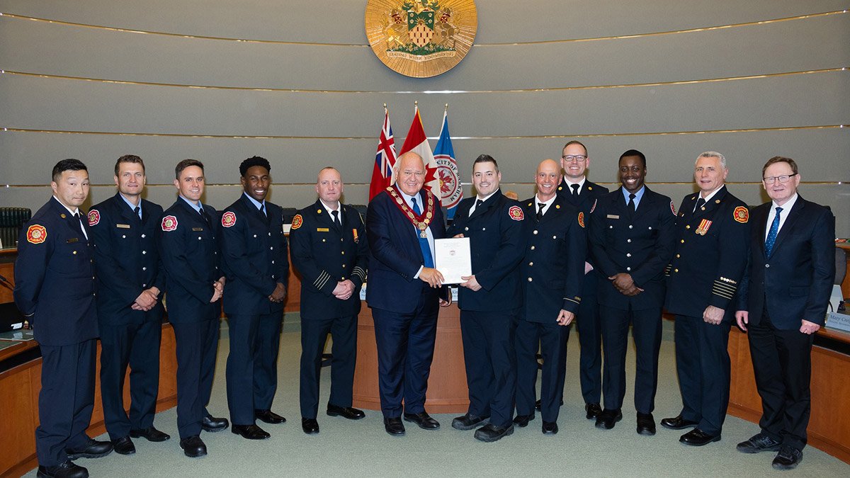 Markham Fire Auto-Extrication Team City Council Recognition 2026