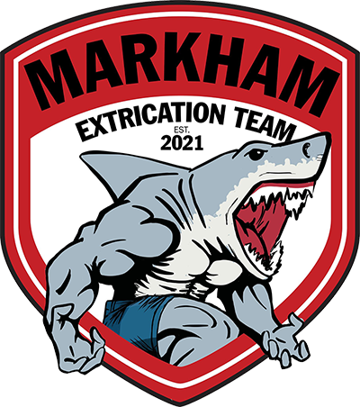 MarkhamXT Shark Logo, Vehicle Extrication Team